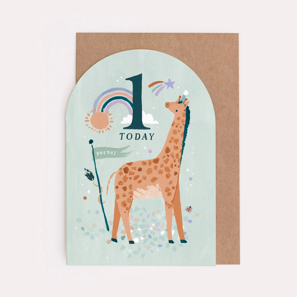 AGE 1 BIRTHDAY CARD | MILESTONE AGE CARDS