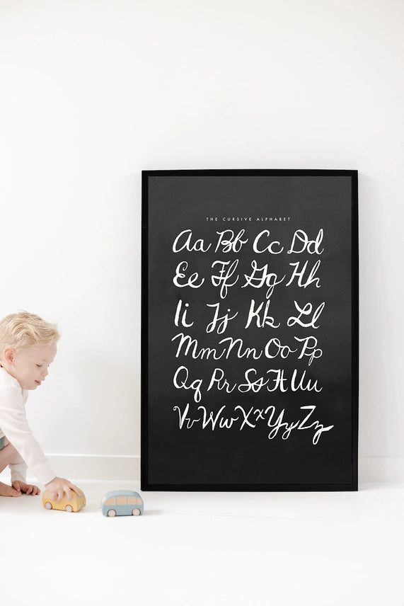 ALPHABET ART PRINT