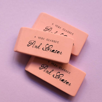 A VERY CLASSIC PINK ERASER