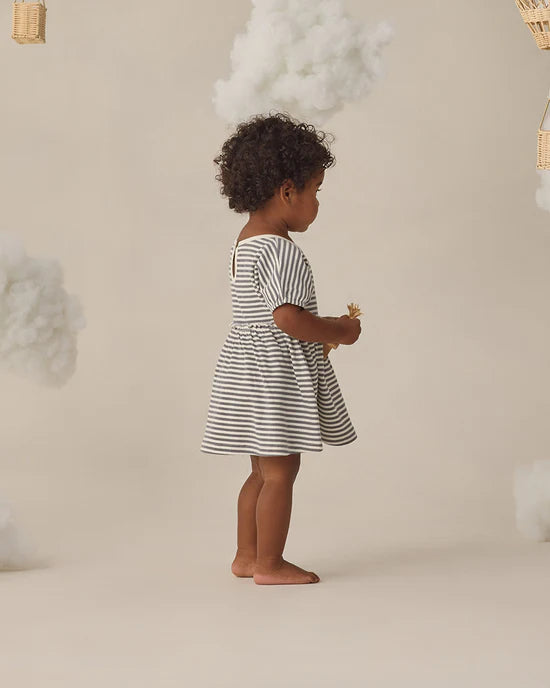 Annie Dress Ocean Stripe