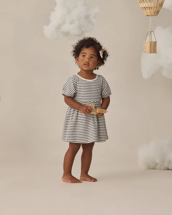 Annie Dress Ocean Stripe