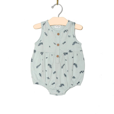 Button Front Romper