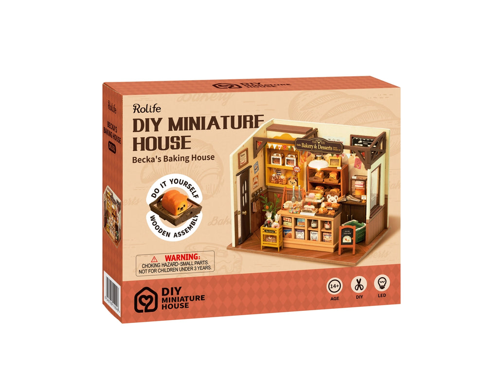 DIY MINIATURE HOUSE KIT:  BECKA'S BAKING HOUSE