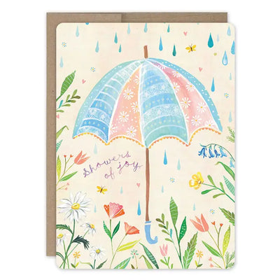 UNBRELLA QUILT BABY SHOWER CARD