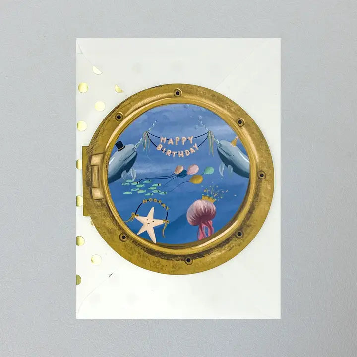OCEAN ANIMALS HAPPY BIRTHDAY