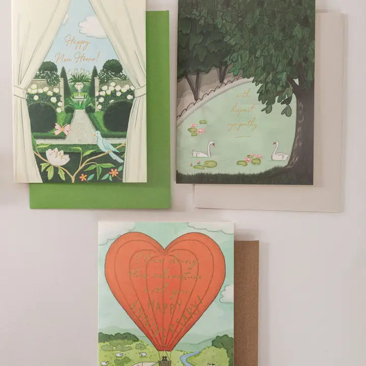 ANNIVERSARY BALLOON GREETING CARD