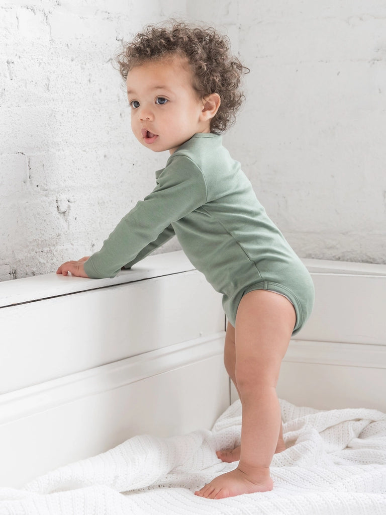 Organic Baby Long Sleeve Classic Bodysuit