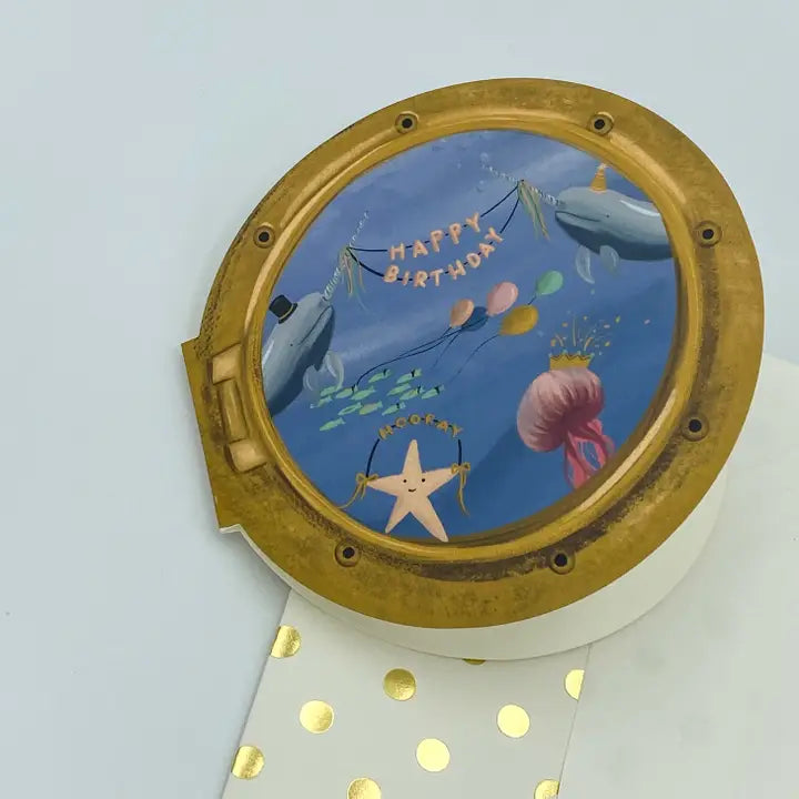OCEAN ANIMALS HAPPY BIRTHDAY