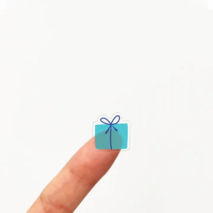 BIRTHDAY PARTY CLEAR STICKERS