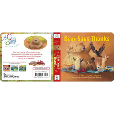 BEAR SAYS THANKS BY KARMA WILSON | CHILDRENS BOOK