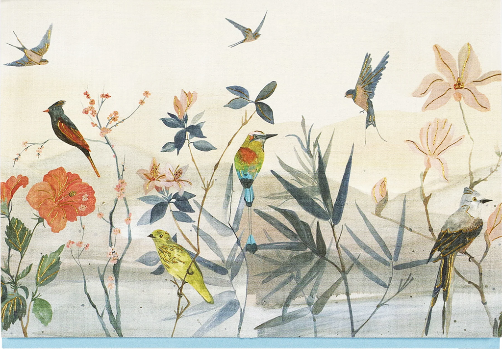 BIRD GARDEN NOTE CARDS