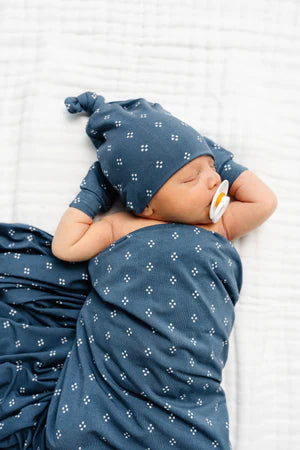 Knit Top Knot Hat - Lou Lou