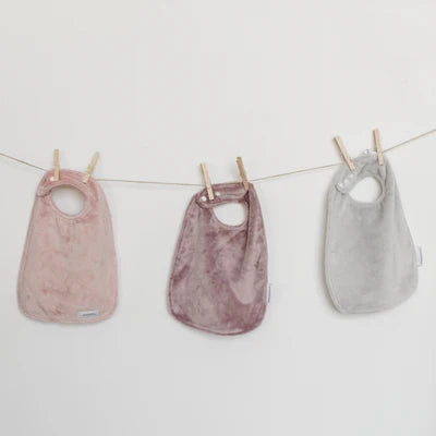 Minky Bibs 3-pack