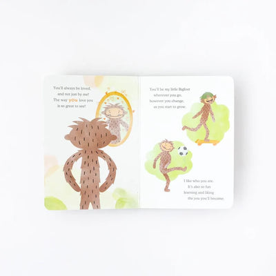 BIGFOOT, YOU ARE LOVEABLE BOARD BOOK