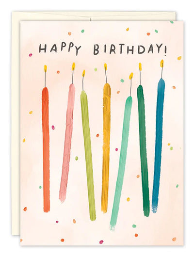 BIRTHDAY CANDLES CARD