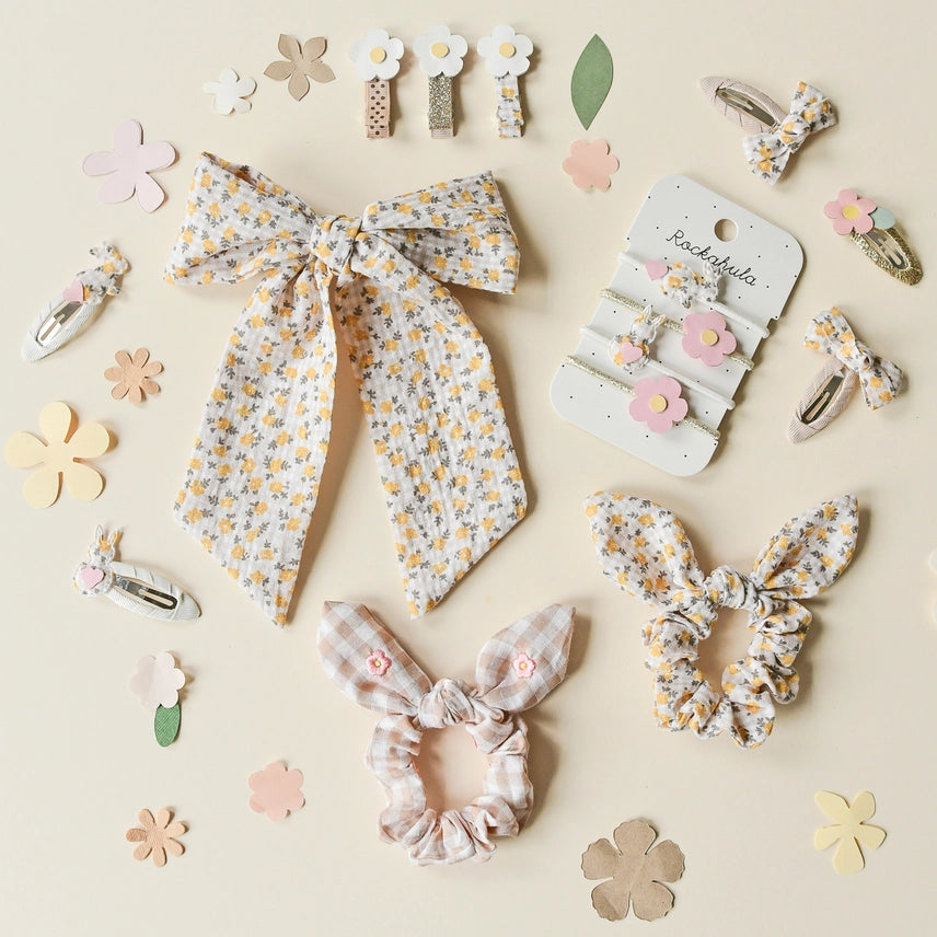 DITSY TWISTY BOW CLIPS