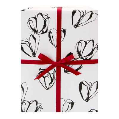 BLACK MAGNOLIAS GIFT WRAP