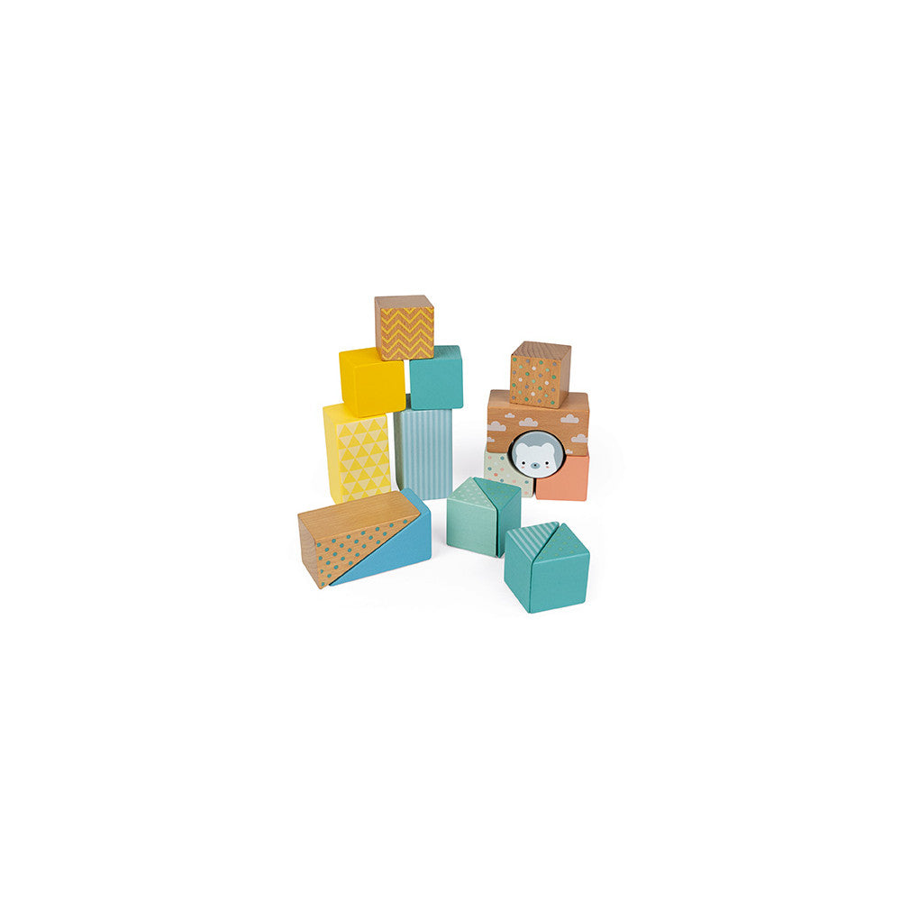 PURE - PULL-ALONG BLOCKS CART