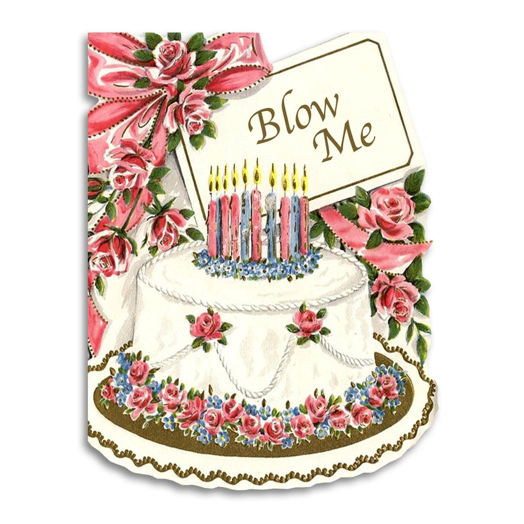 Blow Me Card