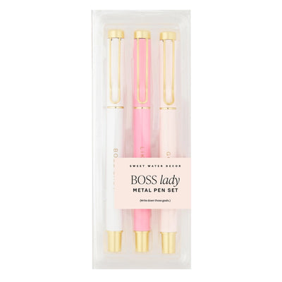 BOSS LADY METAL PEN SET