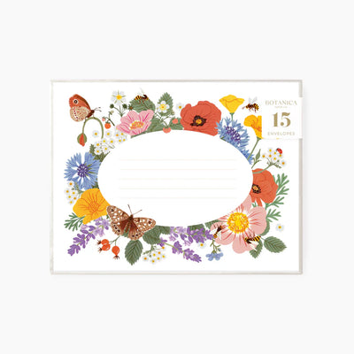 BOTANIST | BOXED SET OF 15 ENVELOPES