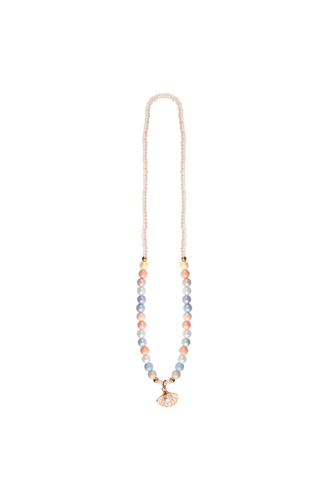 BOUTIQUE PASTEL SHELL NECKLACE