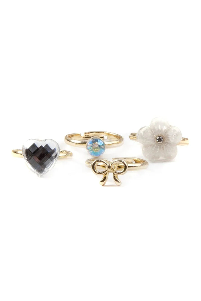 BOUTIQUE SASSY RINGS 4PCS