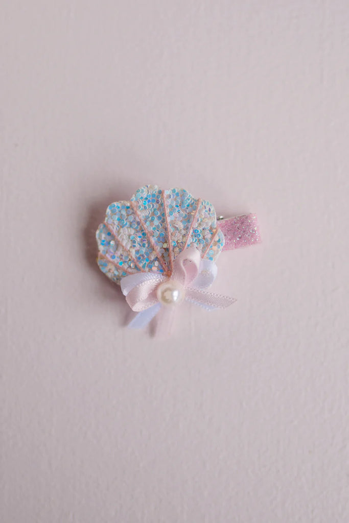 BOUTIQUE SPARKLE SHELL HAIRCLIP