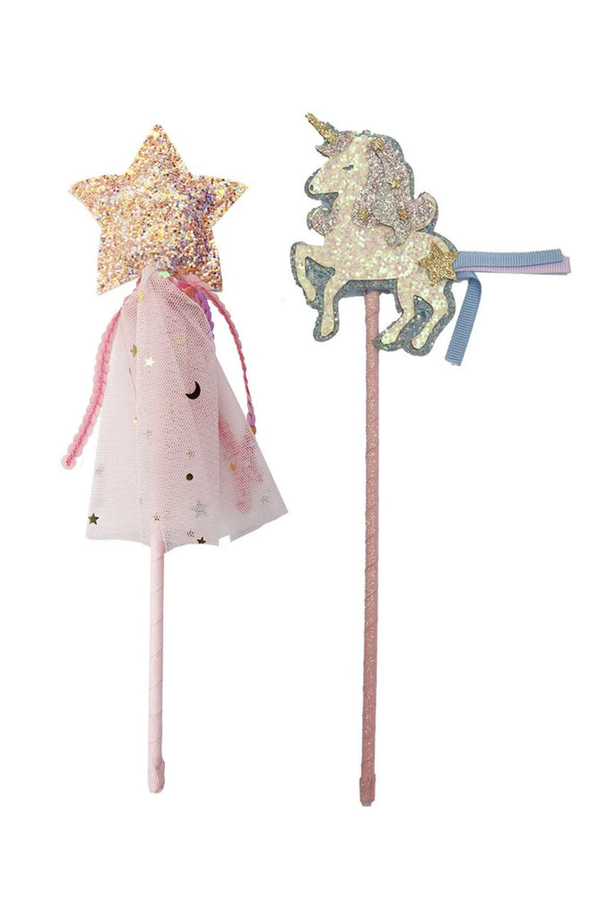 BOUTIQUE UNICORN & STAR WANDS ASSORTED