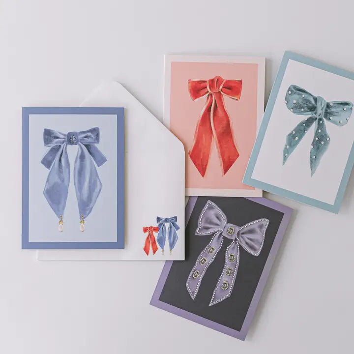 ANTIQUE BOWS STATIONERY SET
