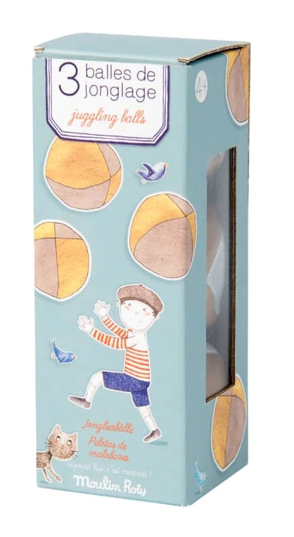 BOXES WITH 3 JUGGLING BALLS