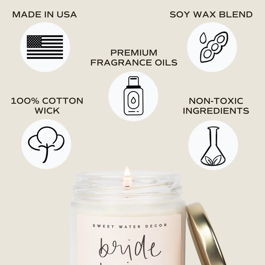 BRIDE TRIBE 9 OZ SOY CANDLE