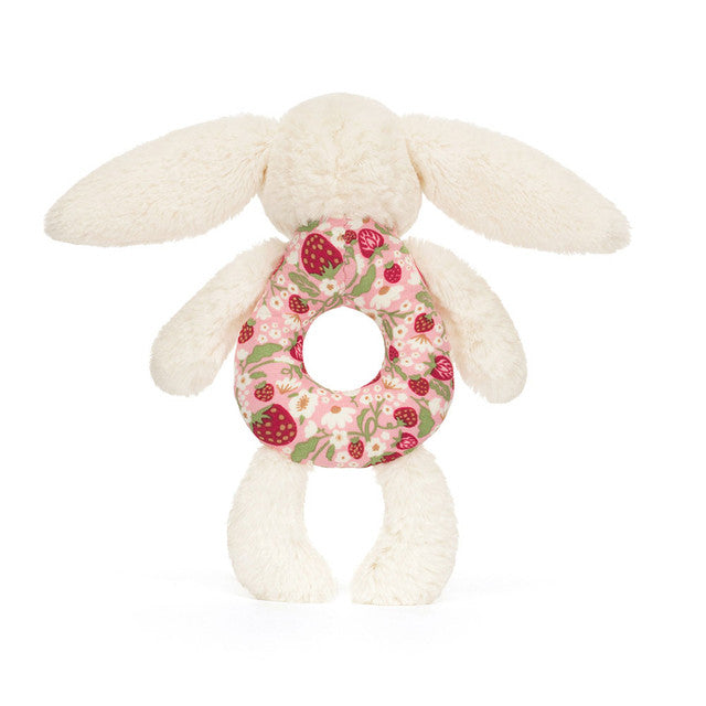 Bashful Bunny Ring Rattle