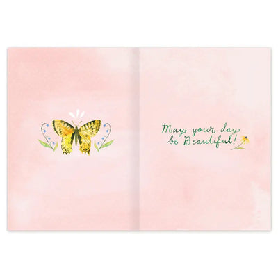 BUTTERFLY BIRTHDAY CARD