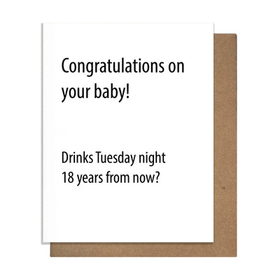 BABY DRINKS - BABY CARD