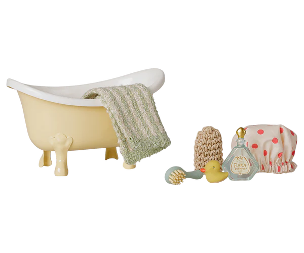Bathtub Set, Mouse - Yellow