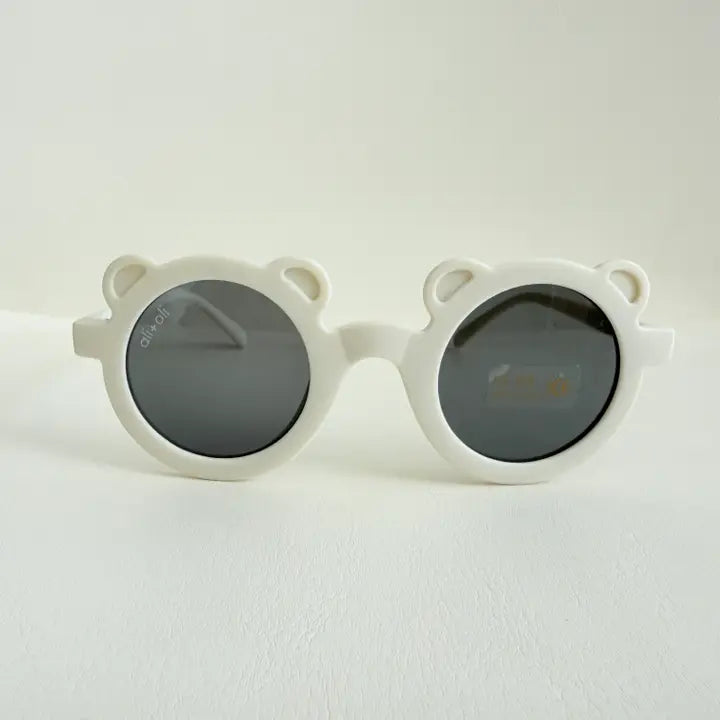 Kids Sunglasses Round (Bear Beige)