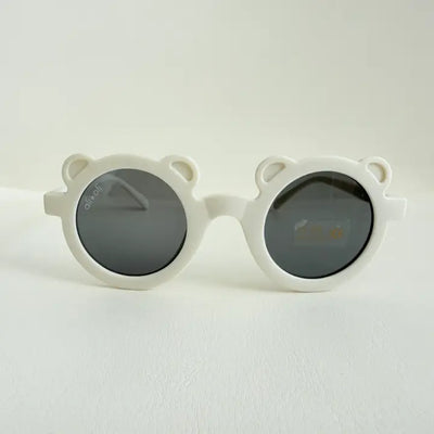 Kids Sunglasses Round (Bear Beige)