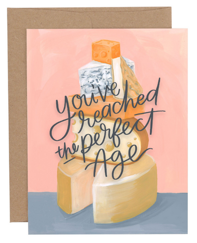 BIRTHDAY CHEESE GREETING CARD