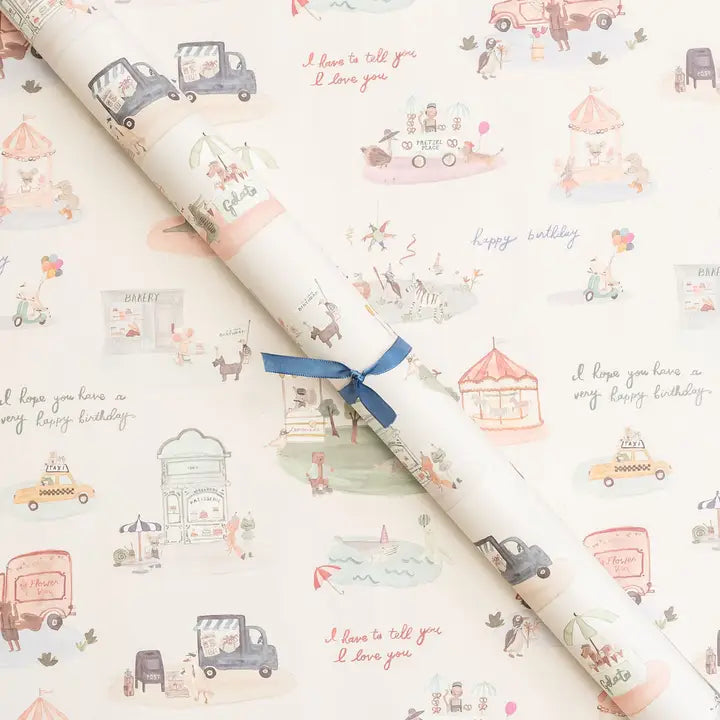 Parcel Paper ‘Birthday’ Wrapping Sheets