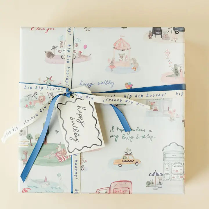 Parcel Paper ‘Birthday’ Wrapping Sheets