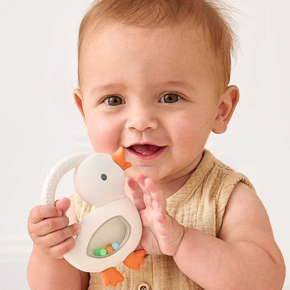 Bitzy Shake™ - Silicone Teether with Rattle