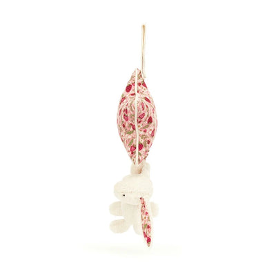 Blossom Cream Bunny 'Berry' Musical Pull