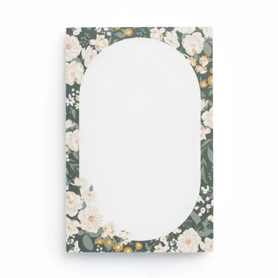 Blossom Large Notepad | Green Meadow Floral