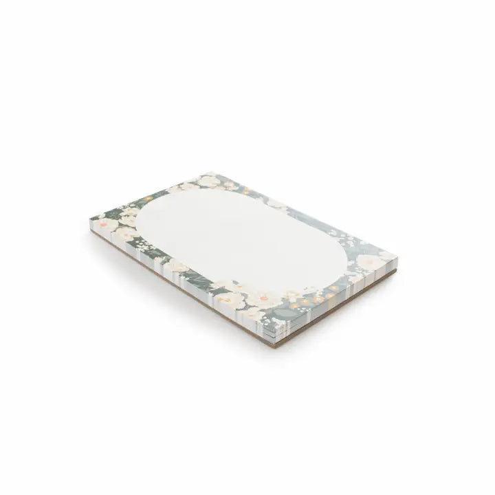 Blossom Large Notepad | Green Meadow Floral