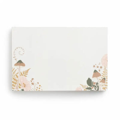 Blossom Small Notepad | Woodland Botanicals & Mushrooms