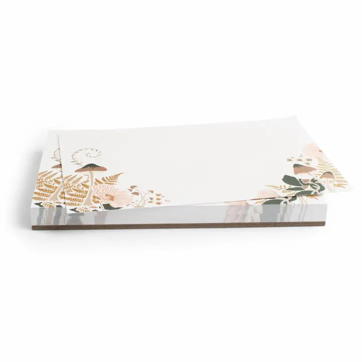 Blossom Small Notepad | Woodland Botanicals & Mushrooms