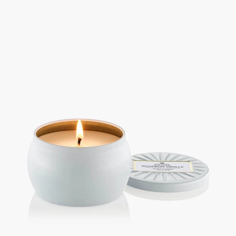 Voluspa Bourbon Vanille Mini Tin, Candle