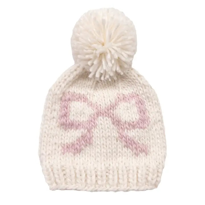Pink Bow, Baby Beanie