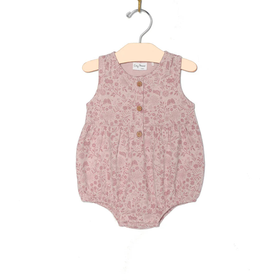 Button Front Romper